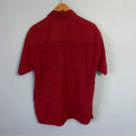 Red Button down T-shirts - Picture 4 of 4